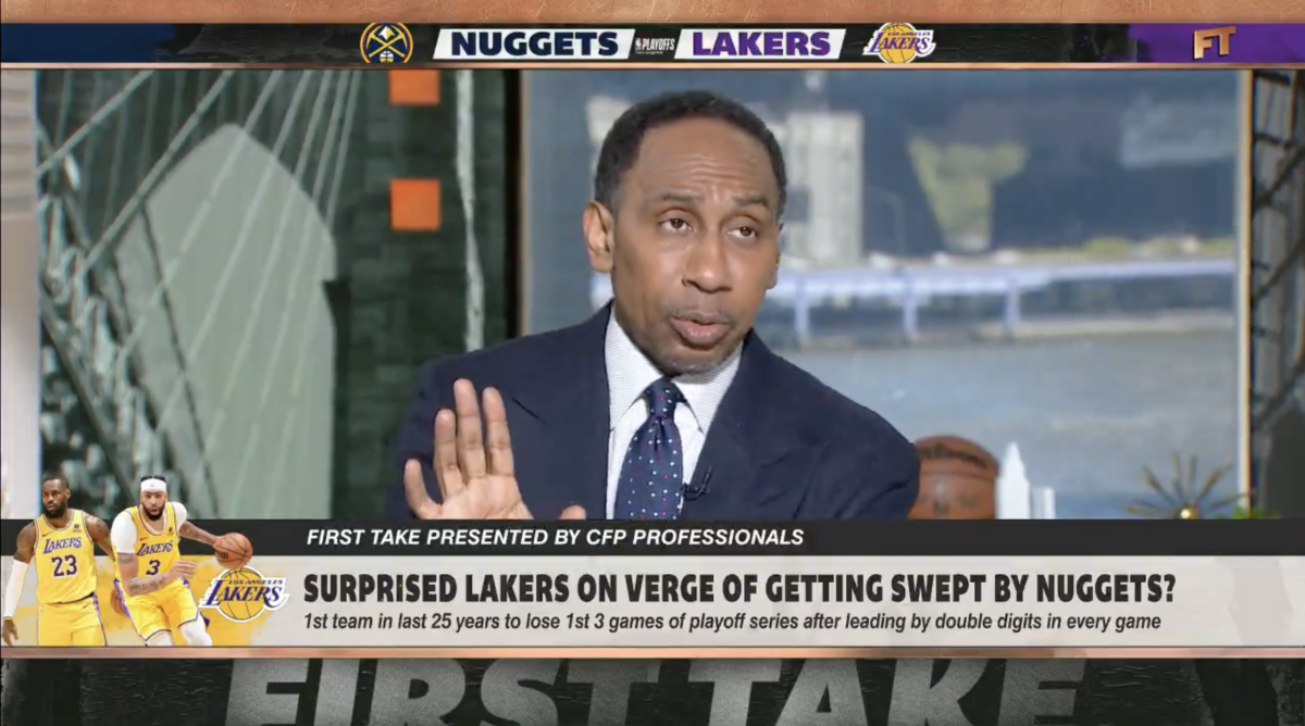Stephen A. Smith calls out D'Angelo Russell